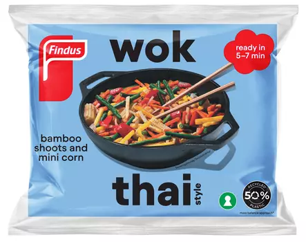 FINDUS WOK THAI STYLE - Vihannespakasteet - 7310500187150 - 1