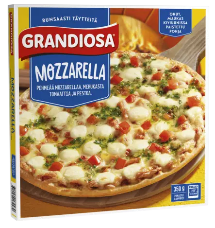 GRANDIOSA MOZZARELLA KIVIUUNIPIZZA - Pakastepizzat - 7310240172430 - 1