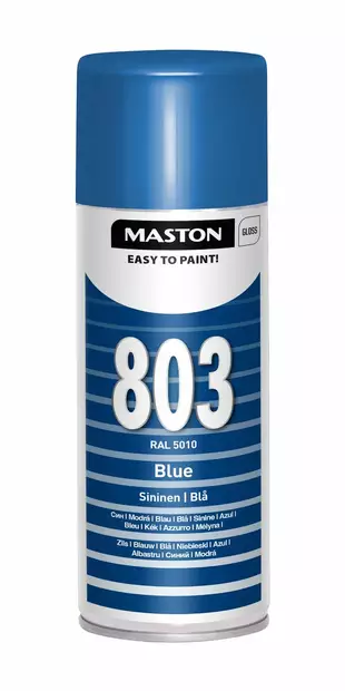 MASTON 803 SPRAYMAALI SININEN - Spraymaalit - 6412491008030 - 1