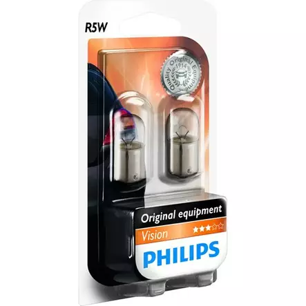 PHILIPS R5W 12V 5W PREMIUM - Auton polttimot - 8711500055460 - 1