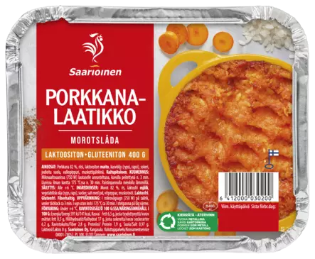 PORKKANALAATIKKO 400G SAARIOINEN - Mikroateriat - 6412000030200 - 1