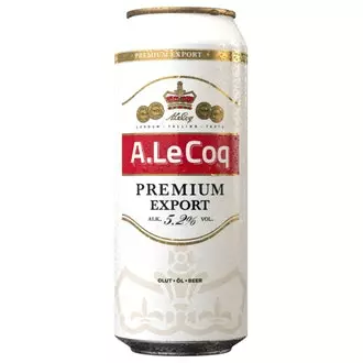 A LE COQ EXPORT 5,2% 0,5L - Oluet - 6419800011620 - 1
