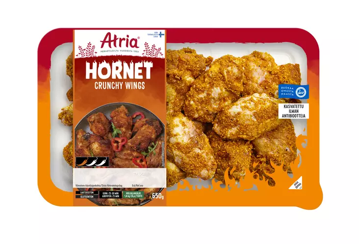ATRIA HORNET WINGS 650G - Kanan- / Broilerinliha - 6407800011160 - 1