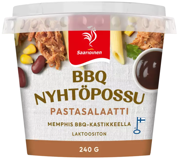 BBQ-NYHTÖPOSSU PASTASALAATTI - Salaatit - 6412000036240 - 2