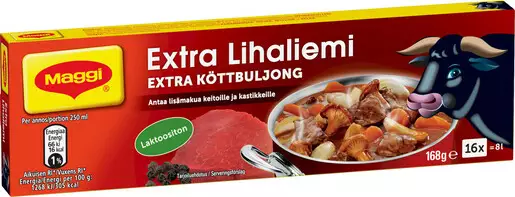 EXTRA LIHALIEMI 16KPL MAGGI - Liemikuutiot - 6417900007000 - 1