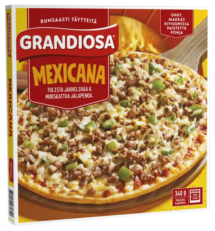 GRANDIOSA MEXICANA KIVIUUNIPIZZA - Pakastepizzat - 7310240071740 - 1