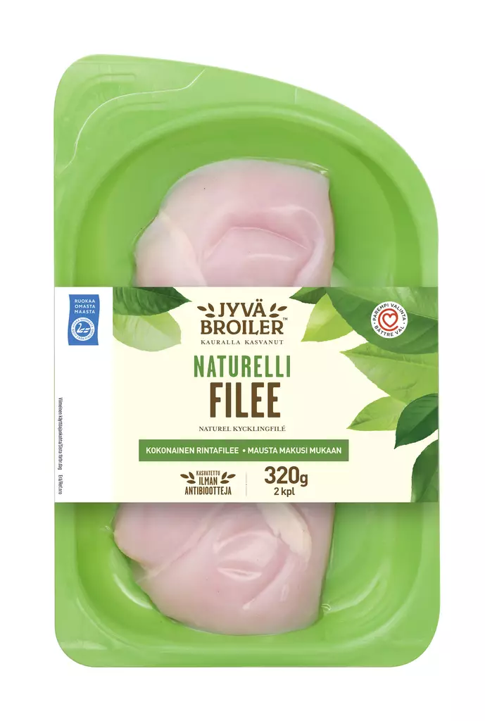 JYVÄBROILER FILEE NATUREL - Kanan- / Broilerinliha - 6407800017490 - 1