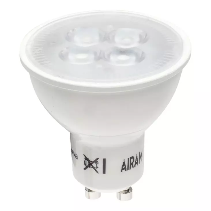 LED 5W/827 GU10 AIRAM - Lamput ja polttimot - 6435200180810 - 1