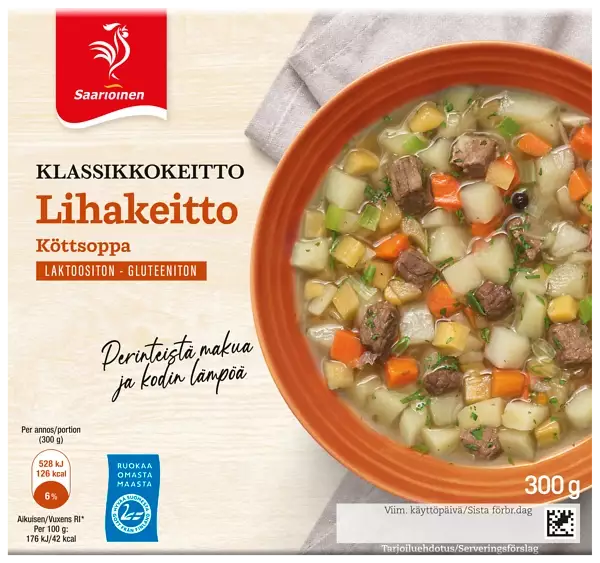 LIHAKEITTO SAARIOINEN - Mikroateriat - 6412000031740 - 2