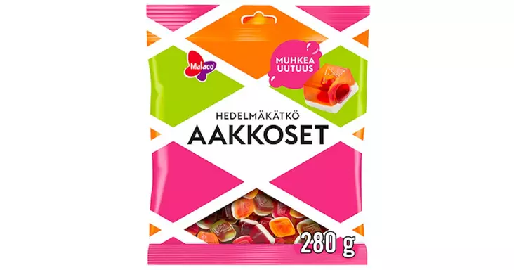 MALACO AAKKOSET HEDELMÄKÄTKÖ - Karkit - 6420256915080 - 1