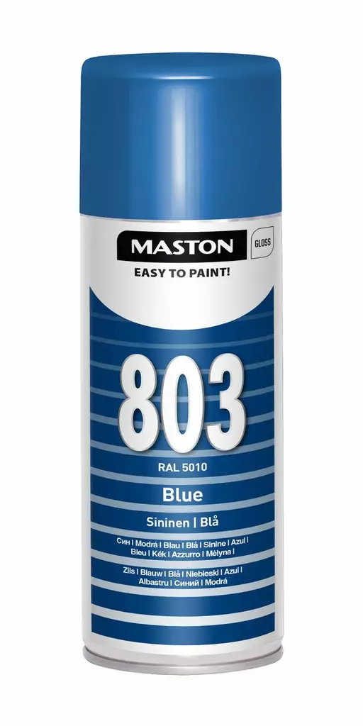 MASTON 803 SPRAYMAALI SININEN - Spraymaalit - 6412491008030 - 1