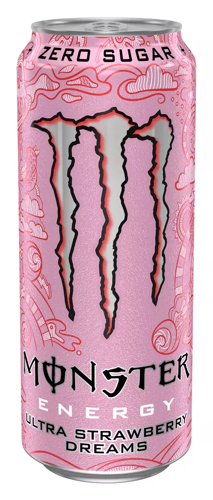 MONSTER ULTRA STRAWBERRY DREAMS 0,5L - Energiajuomat - 5056784901380 - 1