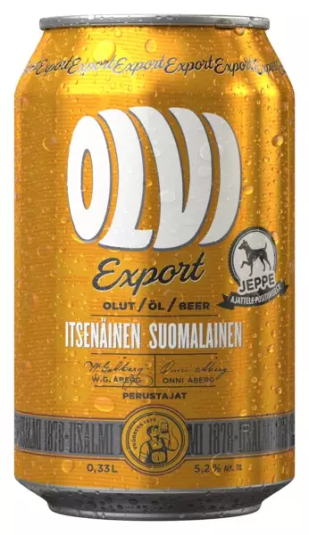 OLVI EXPORT 5,2% 0,33L TÖLKKI - Oluet - 6419800003960 - 1