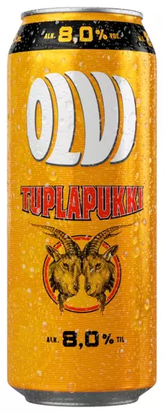 OLVI TUPLAPUKKI 8% 0,5L OLUT - Oluet - 6419800012320 - 1