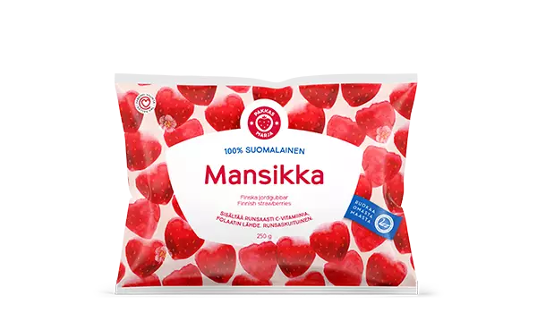 PAKKASMARJA MANSIKKA 250G - Marjapakasteet - 6411810000960 - 1