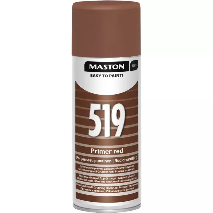 POHJAMAALI PUN. SPRAYMAALI 400ML MASTON - Spraymaalit - 6412491005190 - 1