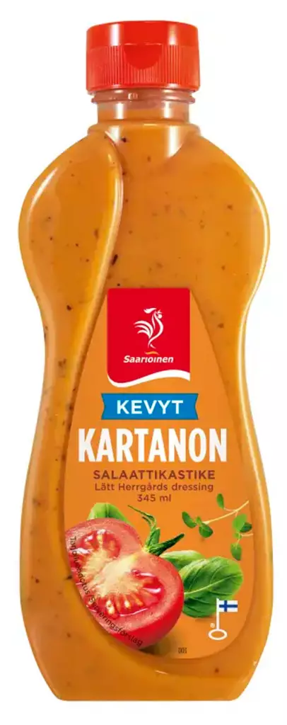 SAARIOINEN KARTANON KASTIKE KEVYT 345G - Kastikkeet - 6412000015900 - 1