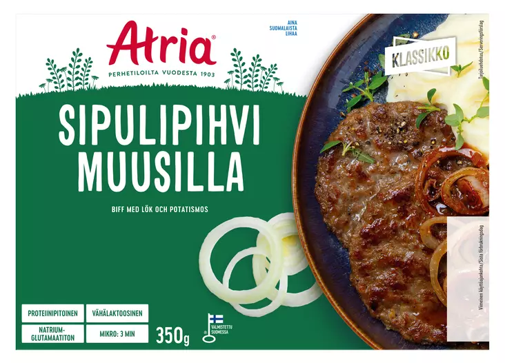 SIPULIPIHVI JA MUUSI 350G ATRIA - Mikroateriat - 6407860068340 - 1