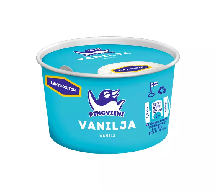 VANILJA PIKARI PINGVIINI - Jäätelöpakkaukset - 6430064404430 - 1
