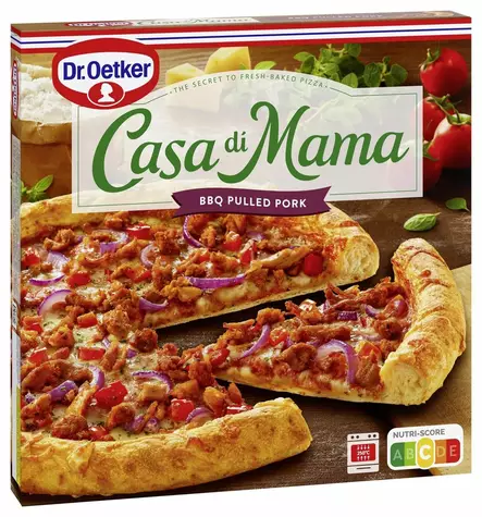 CASA DI MAMA PIZZA 405G BBQ PUL PORK - Pakastepizzat - 4001724044871 - 1