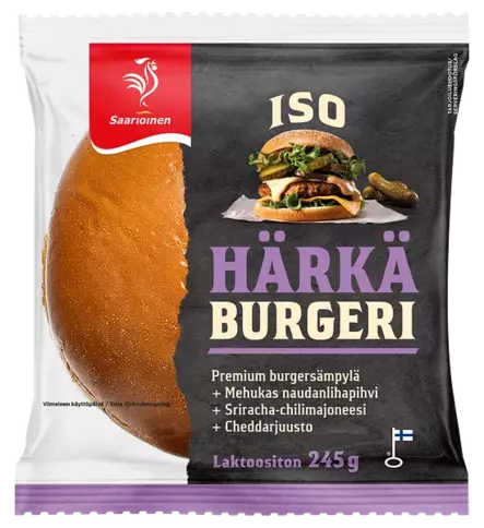 ISO HÄRKÄ BURGERI SAARIOINEN - Mikroateriat - 6412000032631 - 2