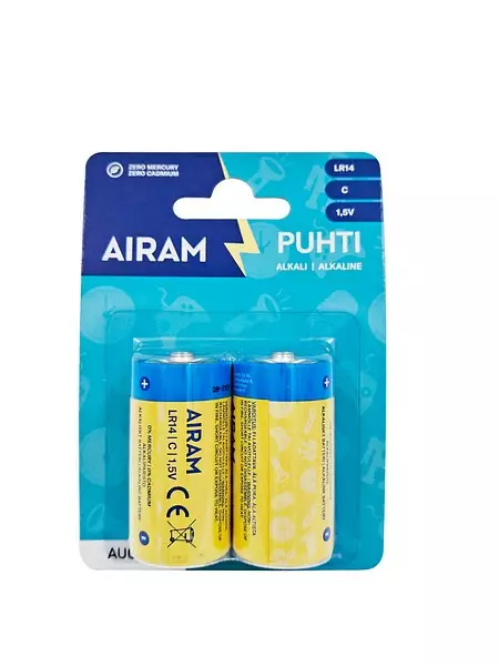 AIRAM LR 14 VOIMAPARISTO - Muut paristot - 6435200192431 - 1