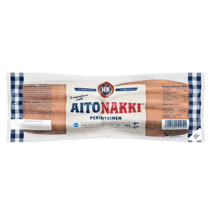 AITO NAKKI PERINTEINEN - Makkarat ja Nakit - 6409100051051 - 1