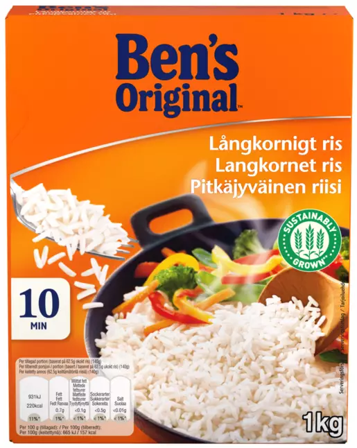 BENS ORIGINAL PITKÄJYVÄRIISI - Muut elintarvikkeet - 5410673005861 - 1