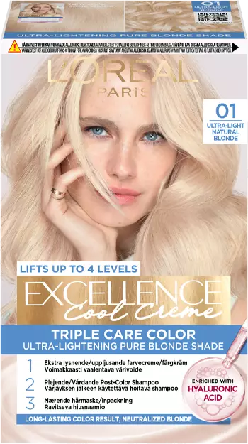 EXCELLENCE HIUSVÄRI N:RO 01 - Hiusvärit - 5703147063161 - 1