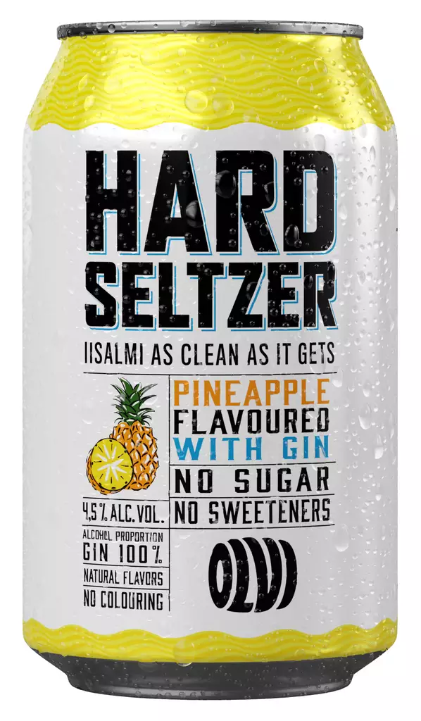 HARD SELTZER PINEAPPLE WITH GIN - Lonkerot - 6419800083061 - 1