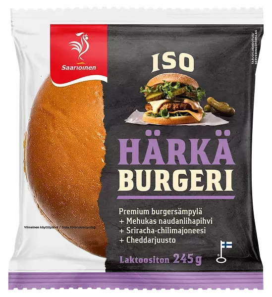 ISO HÄRKÄ BURGERI SAARIOINEN - Mikroateriat - 6412000032631 - 2