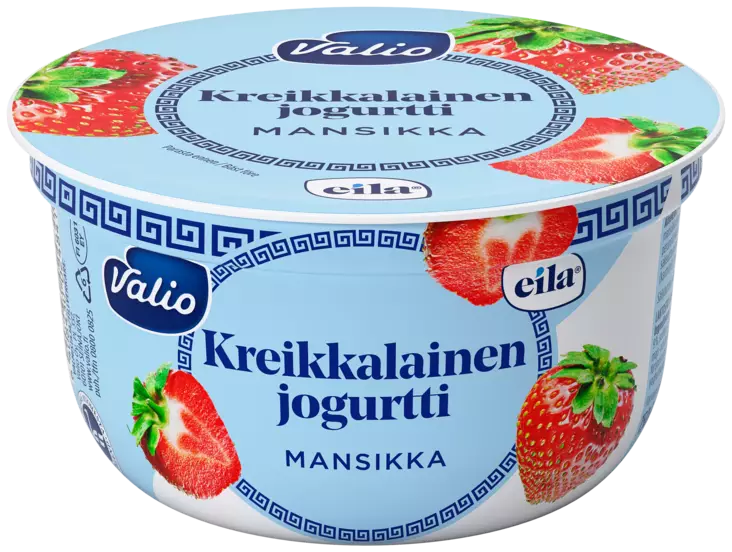 KREIKKALAINEN JOGURTTI MANSIKKA - Jogurtit - 6408430024841 - 1
