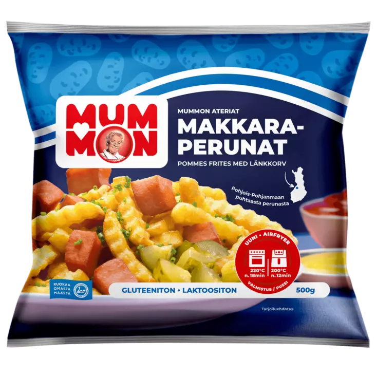 MUMMON MAUKKAAT MAKKARAPERUNAT 500G - Perunapakasteet - 6430028234271 - 1
