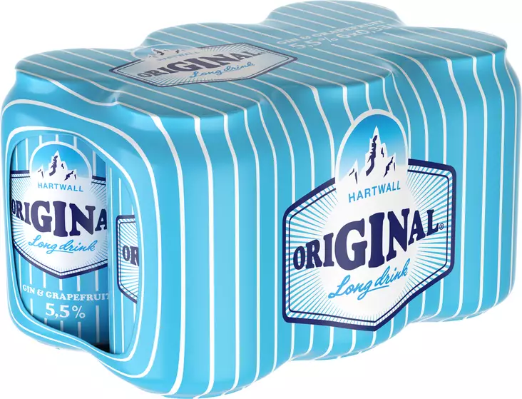 ORIGINAL LONG DRINK 5,5 % 6-PACK 0,33L - Lonkerot - 6413600055211 - 1