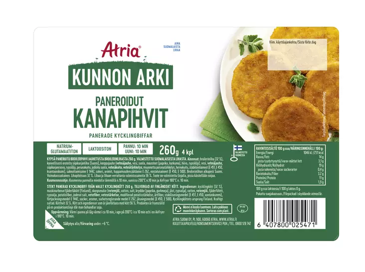 PANEROITU KANANPIHVIT ATRIA - Mikroateriat - 6407800025471 - 1
