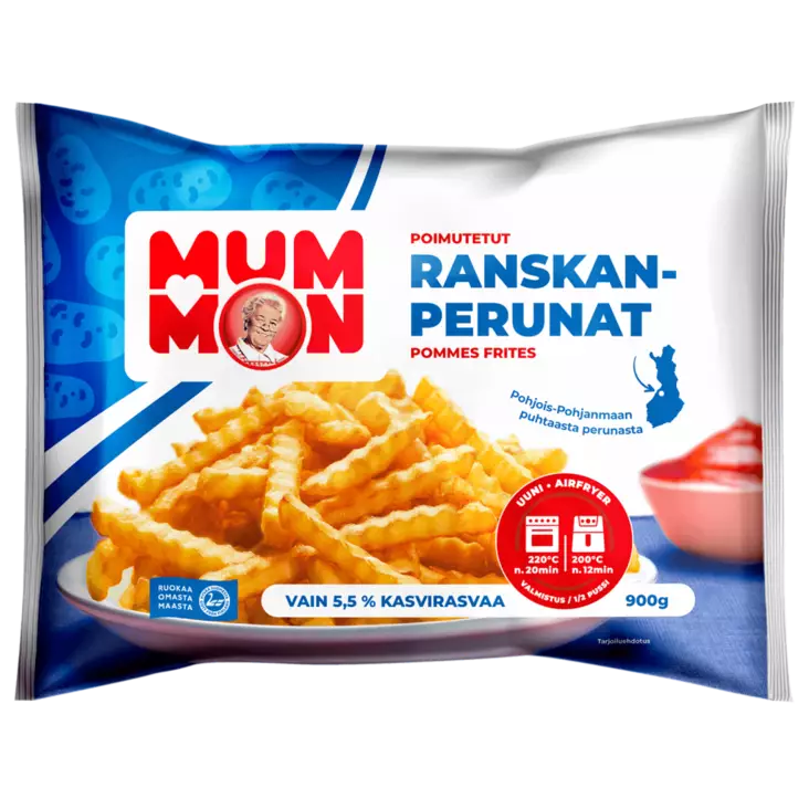 POIMUTETUT RANSKANPERUNTA MUMMON - Perunapakasteet - 6430028234141 - 1