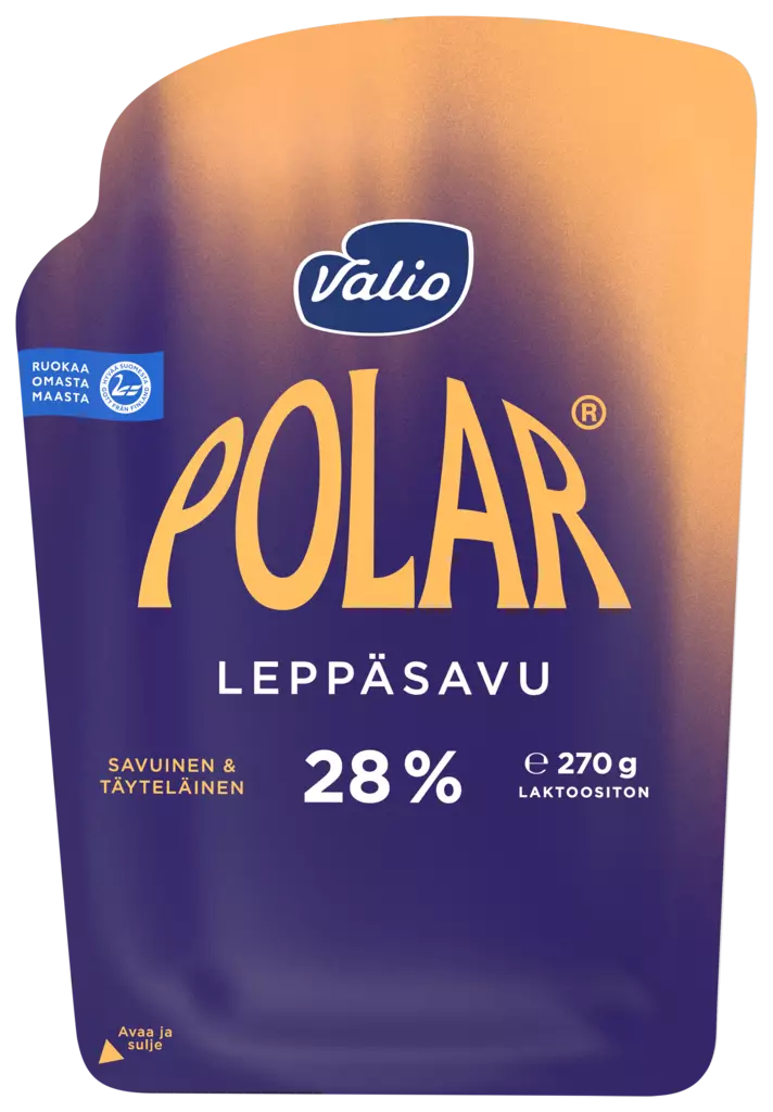 POLAR LEPPÄSAVU - Höylättävät ja viipaloidut juustot - 6408430339181 - 1