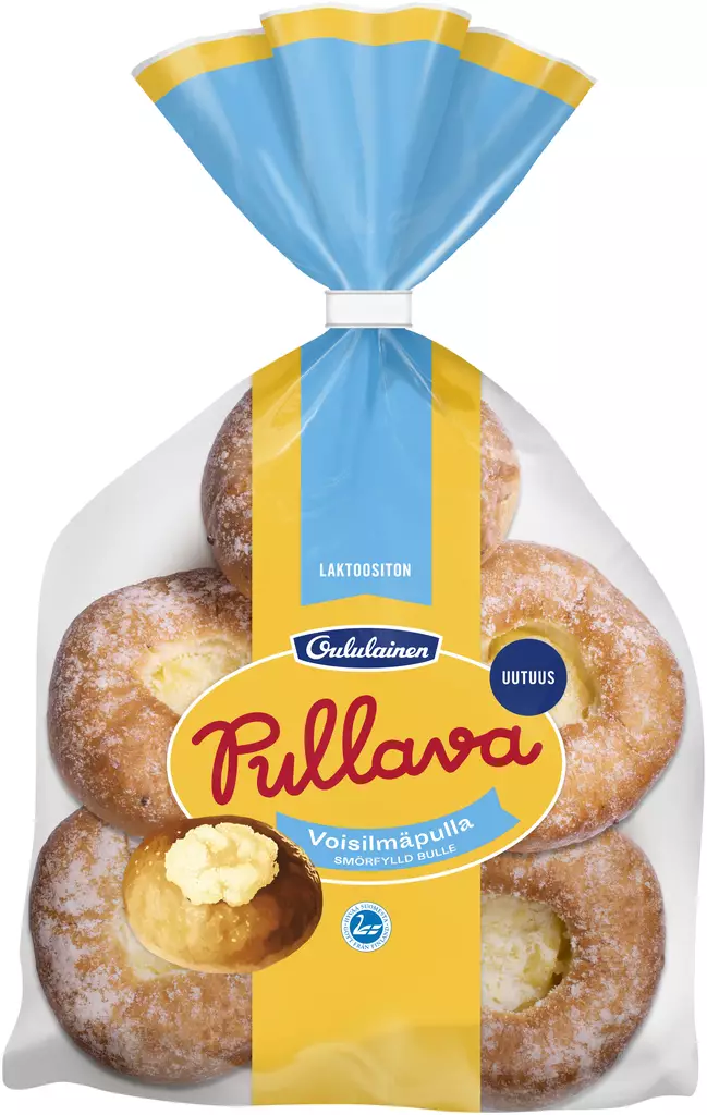 PULLAVA VOISILMÄPULLA PULLA FAZER - Tummat leivät - 6413467577901 - 1