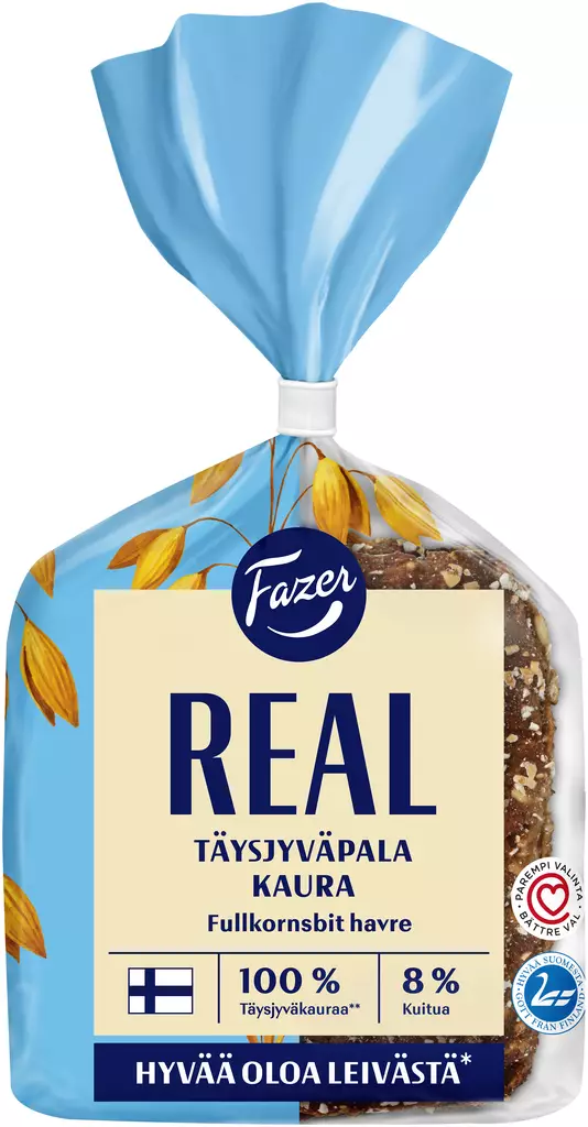 REAL TÄYSJYVÄKAURA - Vaaleat leivät - 6413467519901 - 1