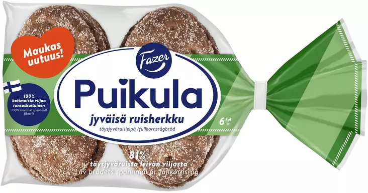 RUISHERKKU PUIKULA - Tummat leivät - 6413467572401 - 1