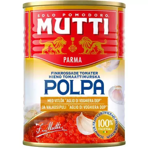 TOMAATTIMURSKA VALKOSIPULI MUTTI - Vihannessäilykkeet - 8005110170461 - 1