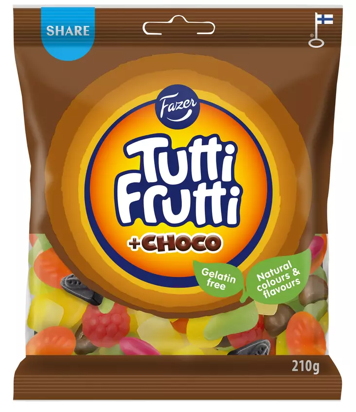 TUTTI FRUTTI CHOCO - Karkit - 6416453033931 - 1