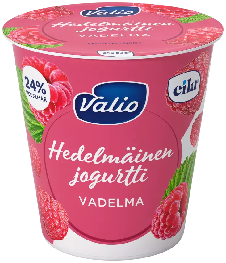 VADELMA JUGURTTI LAKTOOSITON - Jogurtit - 6408430023721 - 1