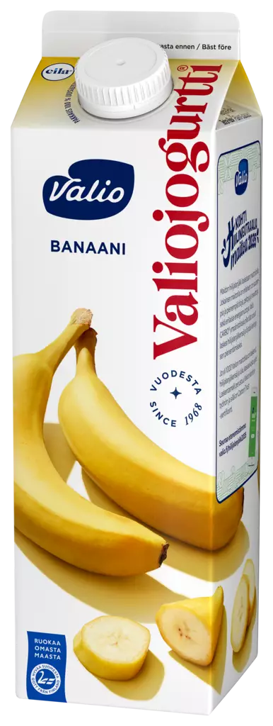VALIOJUGURTTI BANAANI 1KG - Jogurtit - 6408430021031 - 1