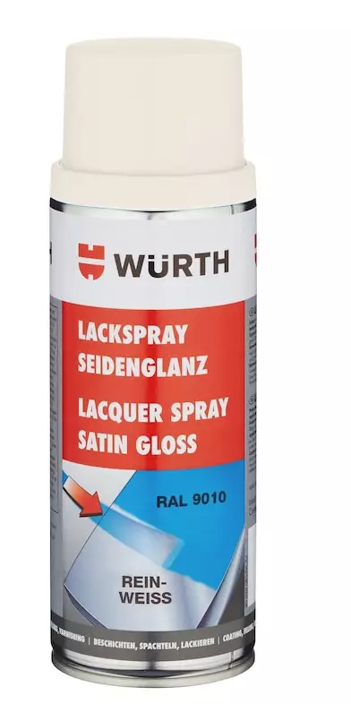 VALKOINEN SPRAYMAALI WURTH - Spraymaalit - 4045989443451 - 1