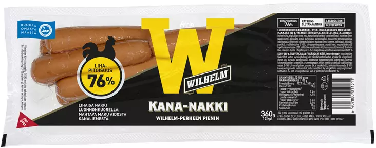 WILHELM KANA NAKKI - Makkarat ja Nakit - 6407800011511 - 1