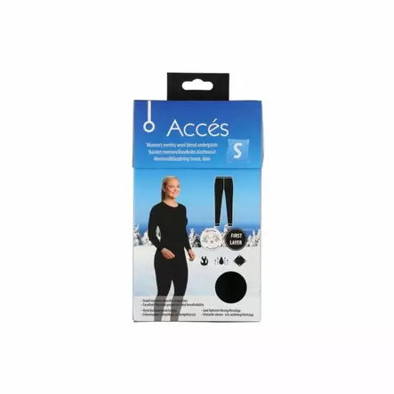 ACCES MERINOSEKOITE ALUSHOUSUT M KOKO - Sukat ja alusvaatteet - 6410416417592 - 1