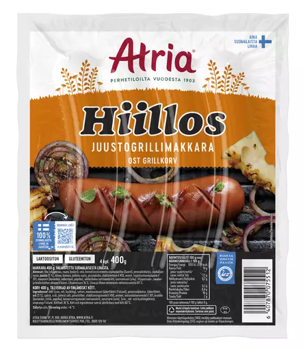 JUUSTOHIILLOS 400G ATRIA - Makkarat ja Nakit - 6407870075512 - 1