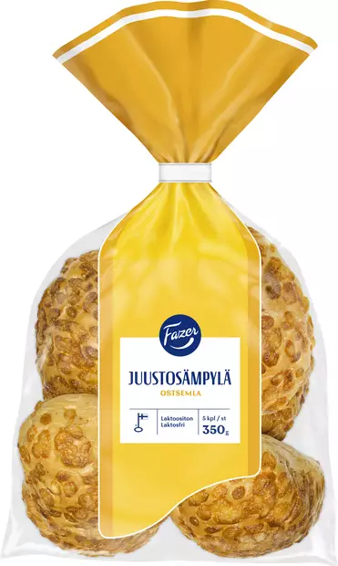 JUUSTOSÄMPYLÄ 5KPL FAZER - Tummat leivät - 6411402180902 - 1