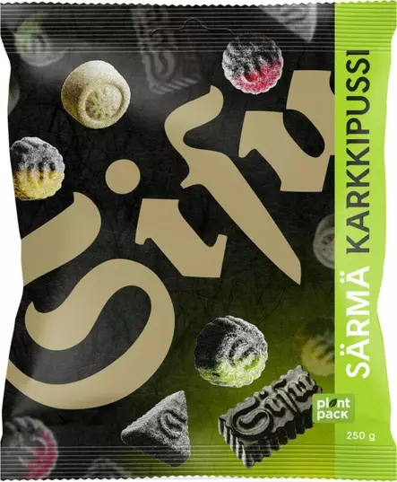 SISU SÄRMÄ 250G KARKKIPUSSI - Karkit - 6420256016992 - 1